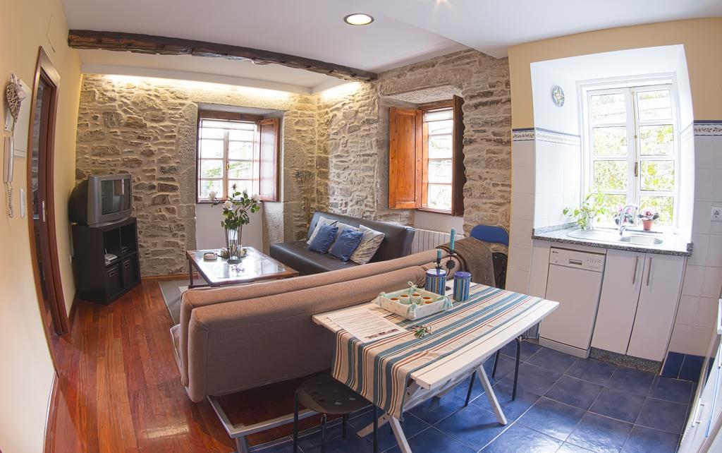 Apartamento Transito De Entrerruas 산티아고데콤포스텔라 외부 사진